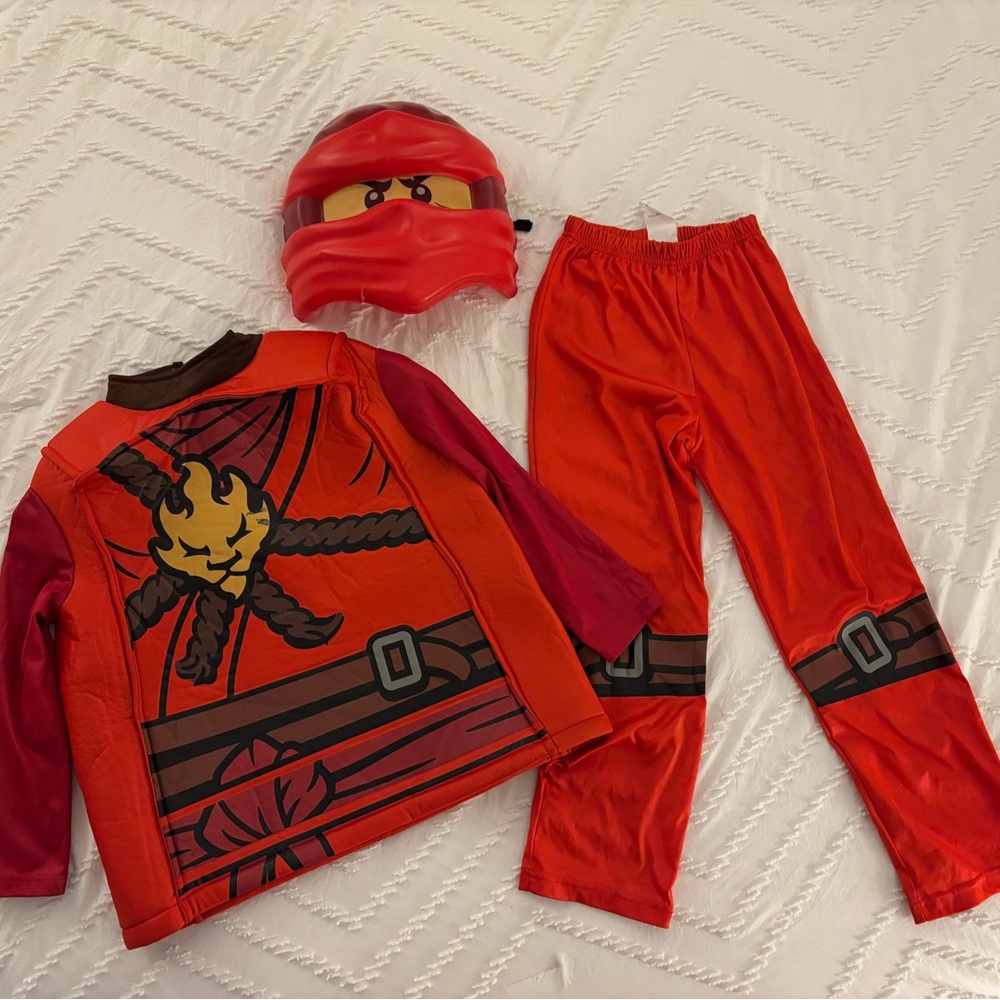 Red Ninja Kids Costume